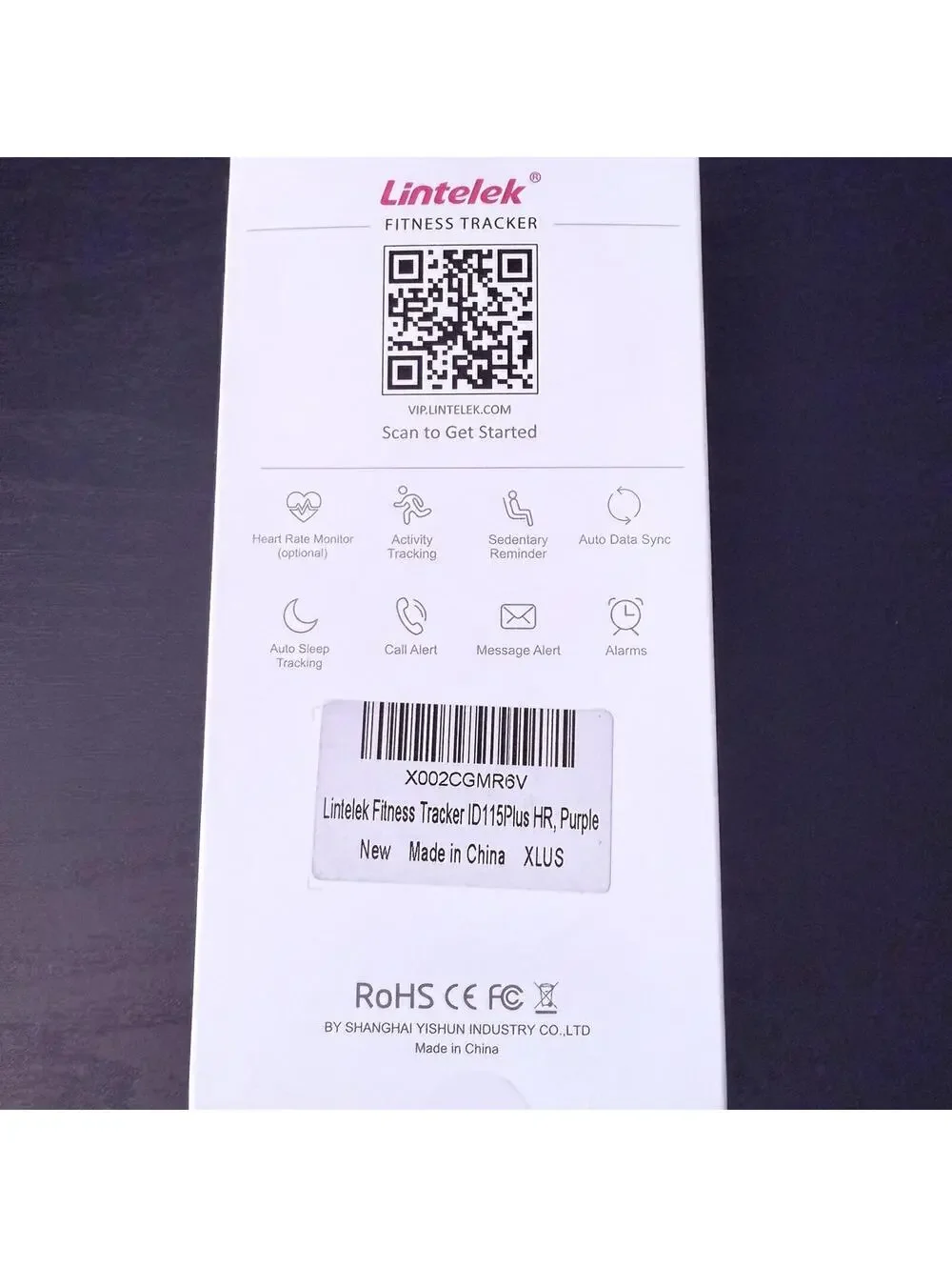 🐣BRAND NEW Lintelek ID115Plus Fitness Tracker GREAT EASTER BASKET STUFFER